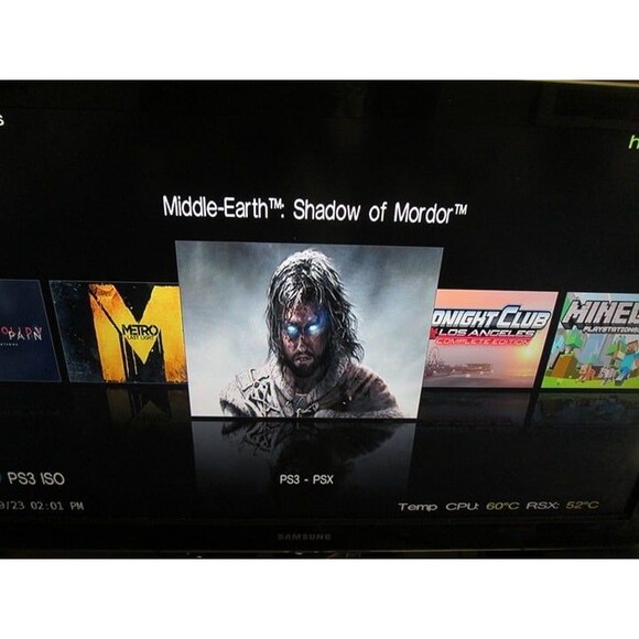 Playstation 3 Fat PS3 1TB Drive With Games - Picture 7 of 8